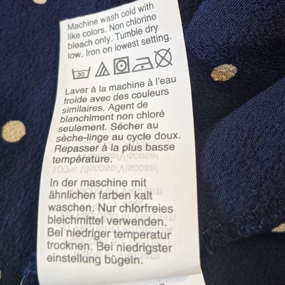 Madewell ruffle strap polka dot dress size 4 - Picture 11 of 11